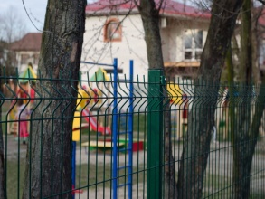 3D заборы для детского сада 12 метров фото в Деденево